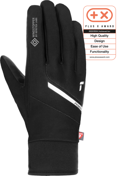 Reusch Versa WINDSTOPPER® TOUCH-TEC 6420025 7702 black front